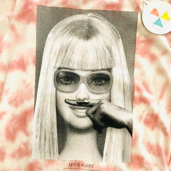 BARBIE x Little Eleven Paris NWT Girls TEE SHIRT Size 10 - Picture 10 of 10